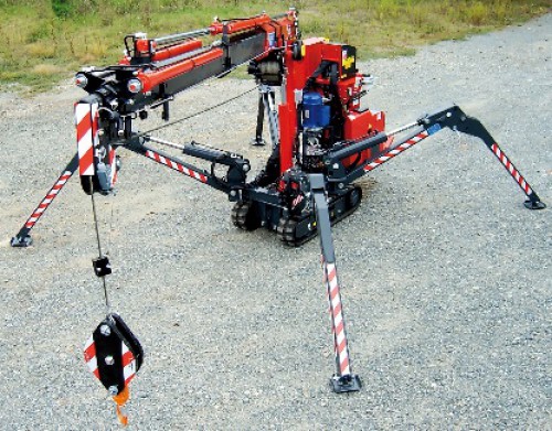 Мини-кран паук Kegiom 380 E 4 Spider