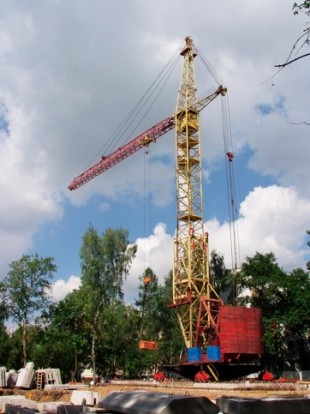 Башенный кран КБ-503А