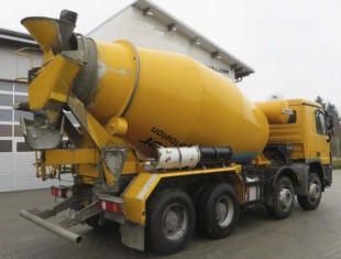 Автобетоносмеситель Mercedes-Benz 3241 Liebherr 9m³ 8x4