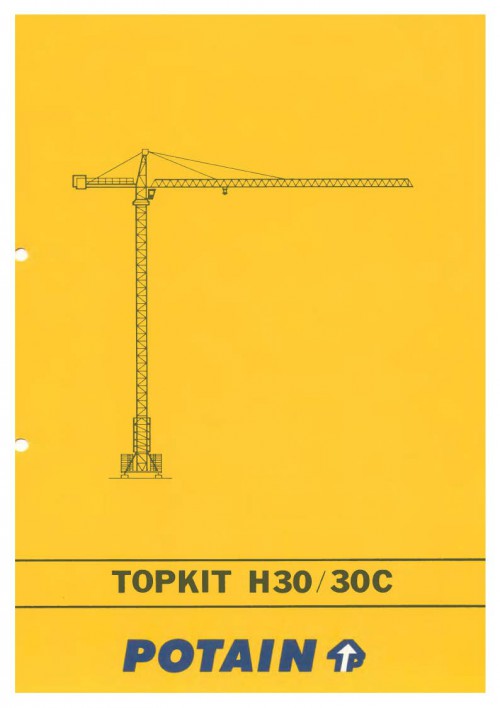 Башенный кран Potain H30/30C