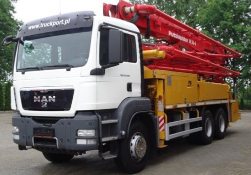 Автобетононасос MAN TGS 33.400  6х4 Putzmeister 36м