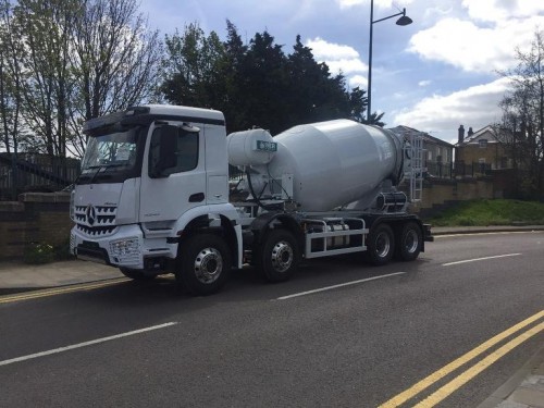 Автомобильный бетоносмеситель Mercedes-Benz Arocs 3240 B